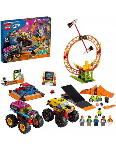 LEGO CITY ARENA DELLO STUNTZ SHOW 60295