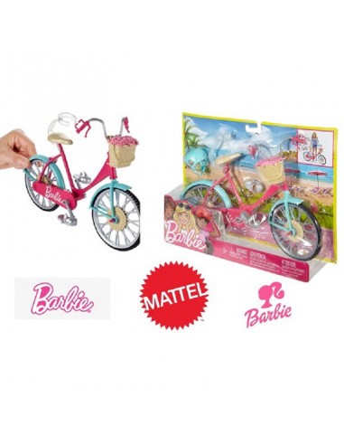 BARBIE BICICLETTA MATTEL CON CASCO E...