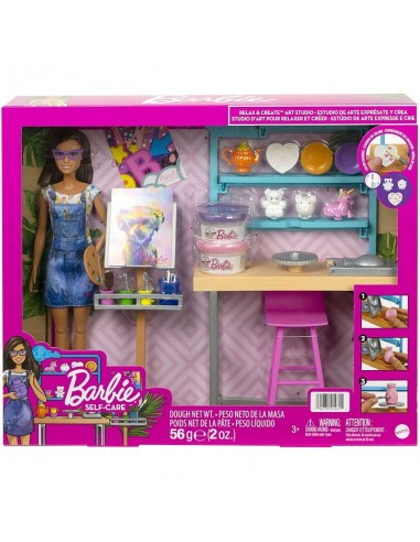 BARBIE STUDIO D AEìRTE PLAYSET HCM85...