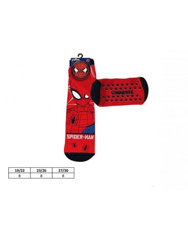 SPIDER MAN CALZINI ANTISCIVOLO M04963...