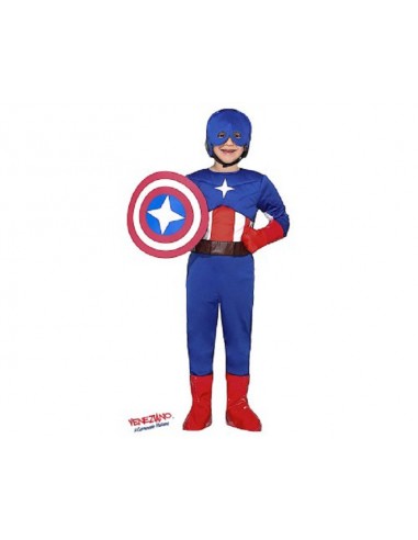 COSTUME SUPER CAPITANO RAGAZZO CV28013