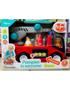 PRIMI POMPIERI IN SOCCORSO...