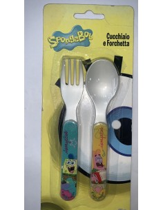BBS POSATE SPONGEBOB PLASTICA