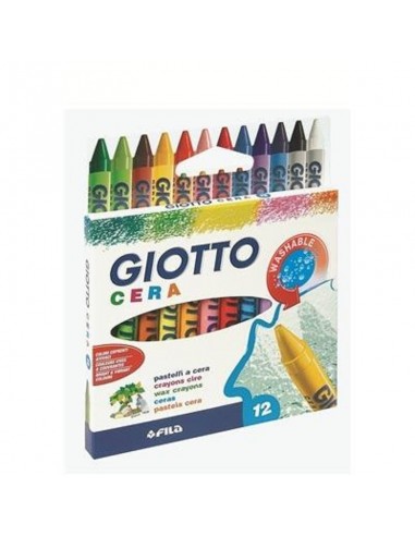 PASTELLI A CERA GIOTTO FILA 12 PZ 8,5...