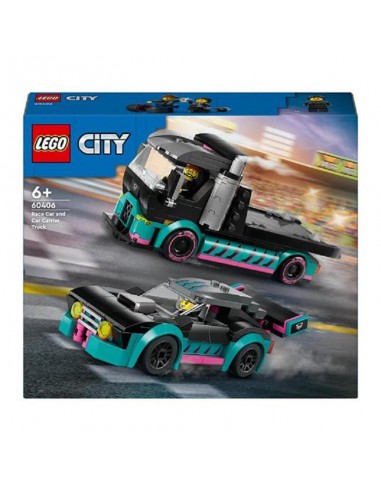 LEGO CITY AUTO DA CORSA E TRASPORTO...