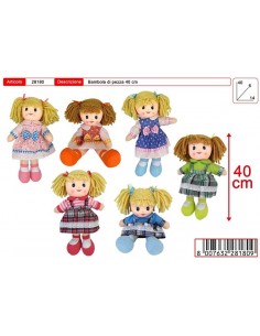 BAMBOLE DI PEZZA 40 CM 6... 2