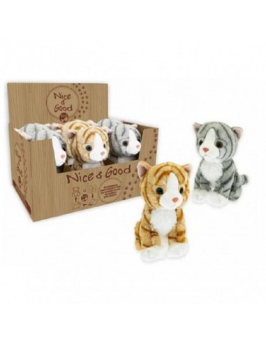 NICE & GOOD PELUCHE GATTI 18 CM 2...