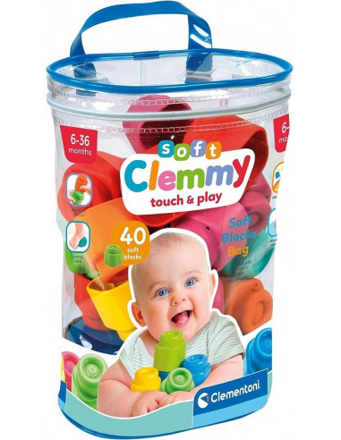 CLEMENTONI SACCA COSTRUZIONI SOFT 40...