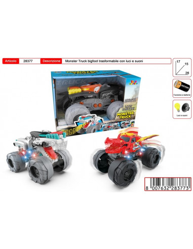 MONSTER CARS A FRIZIONE ASSORTITE...