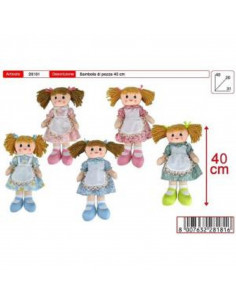 BAMBOLA DI PEZZA 40 CM CON...