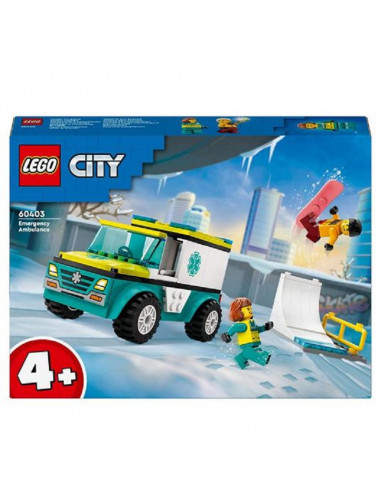 LEGO CITY AMBULANZA DI EMERGENZA 60403