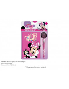 MINNIE DIARIO CON PENNA UV...