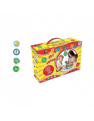 GIOCOLANDIA SET PLASTILINA VEICOLI...