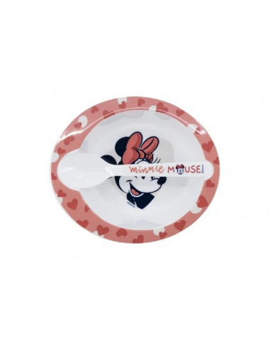 MINNIE SET MICROONDE PIATTO +...