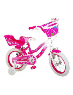 BICI LOVELY ROSA MISURA 14...