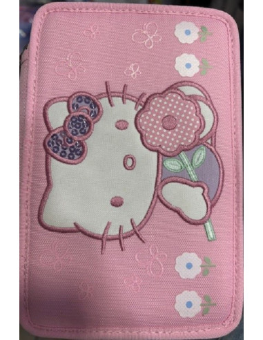 HELLO KITTY ASTUCCIO 3 ZIP CORREDATO...